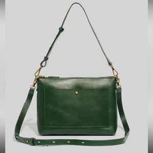 MADEWELL • Leather • Green • Crossbody / Shoulder bag 💚🤎🖤